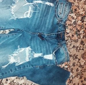 high rise skinny jeans